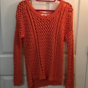 Peach sweater